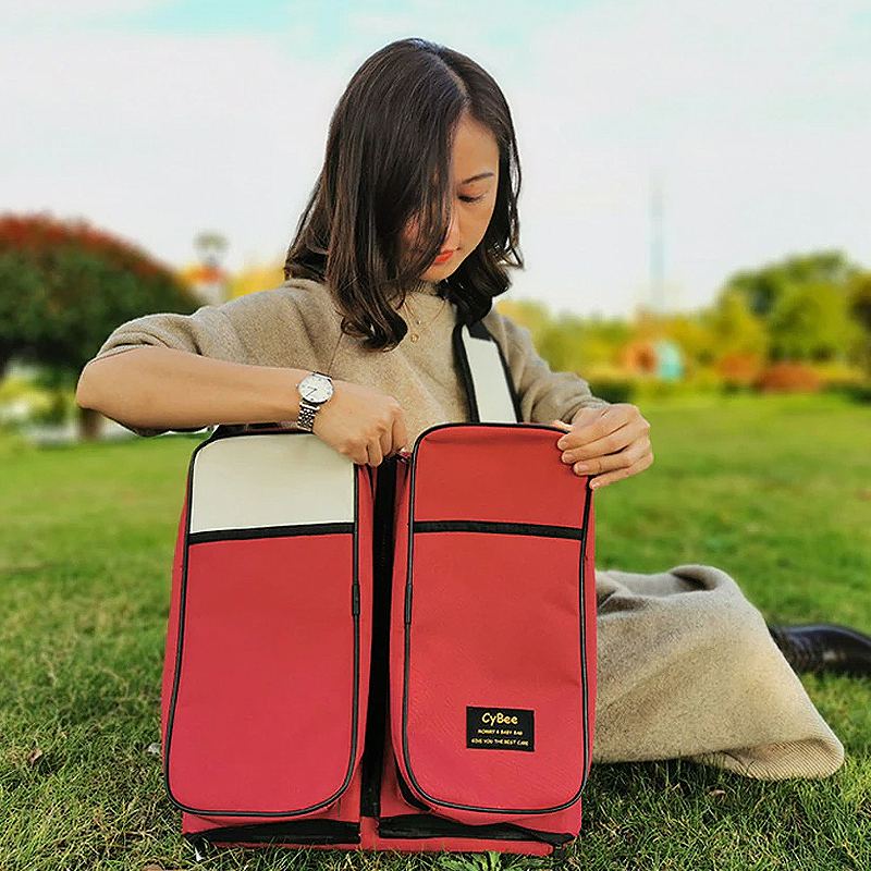 Mommy Bag Přenosná Dětská Postýlka Skládací Postel