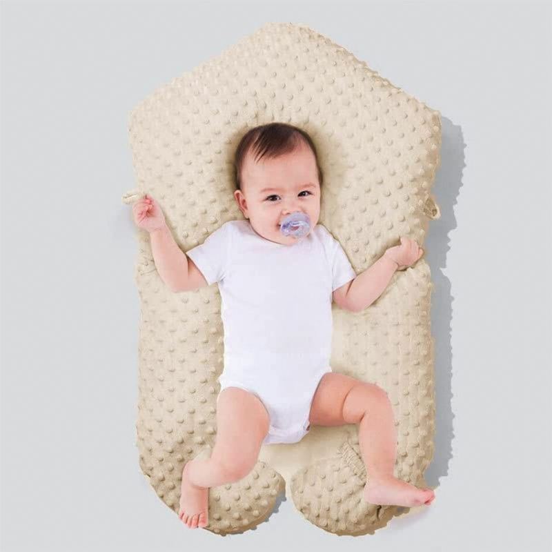 Polštář Na Spaní Pro Miminko – Prevence Moro A Flat Head Baby Nest – Béžová