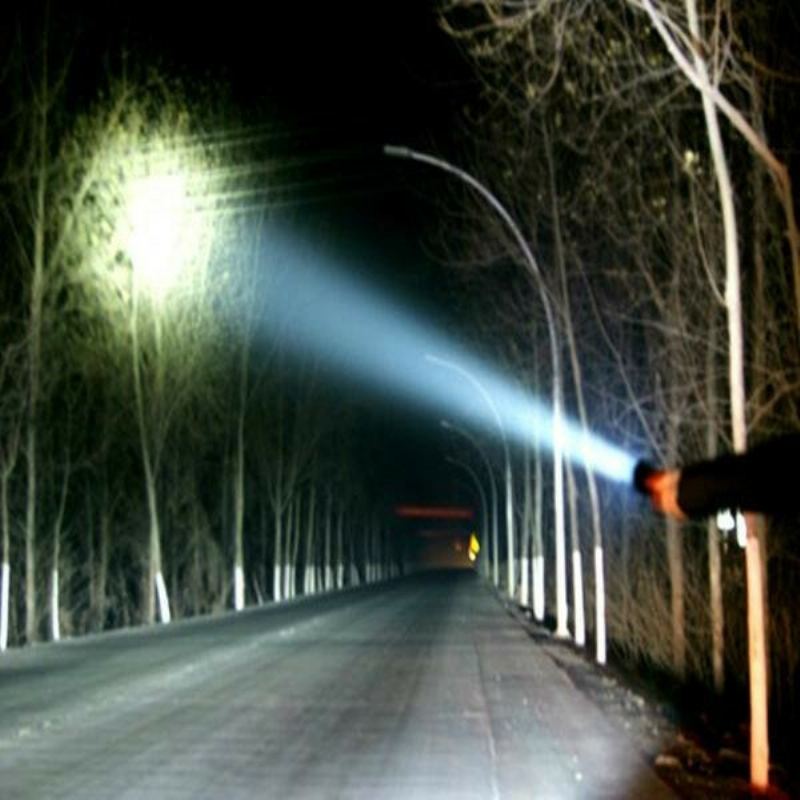 1000 Lumen Taktická Svítilna Elfeland T6 Led Se Zoomovatelnou Baterkou