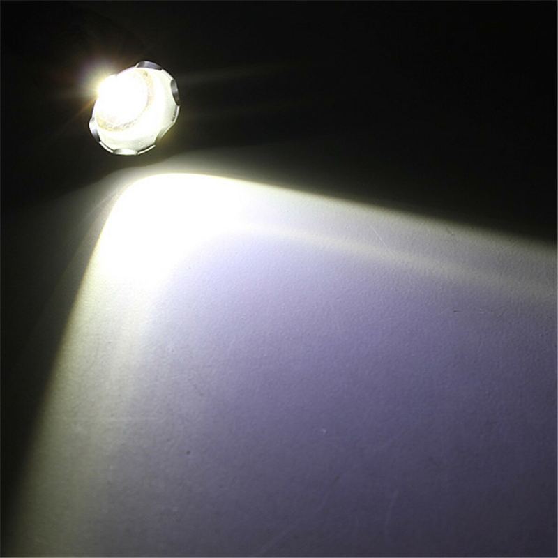 1000 Lumen Taktická Svítilna Elfeland T6 Led Se Zoomovatelnou Baterkou