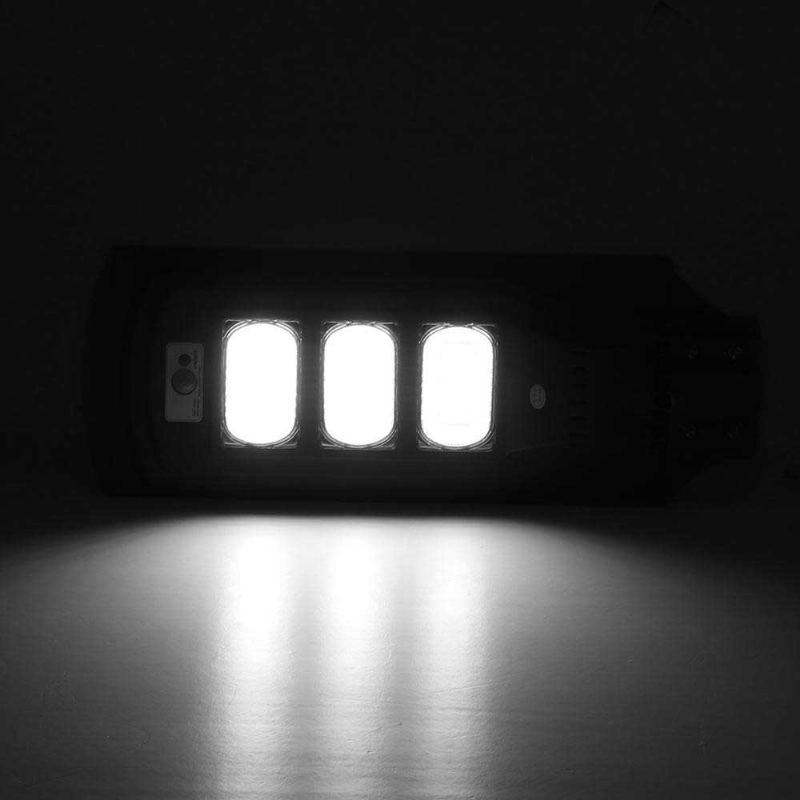120w Super Jasné Venkovní Led Ovládání Solárního Světla Pir Pohybový Senzor Wall Street Light Zahradní Nádvoří Palubní Lampa