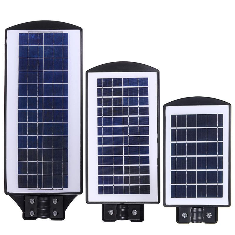 150/300/450led Solární Pouliční Světlo Pir Nástěnná Lampa S Pohybovým Senzorem S Dálkovým Vodotěsným