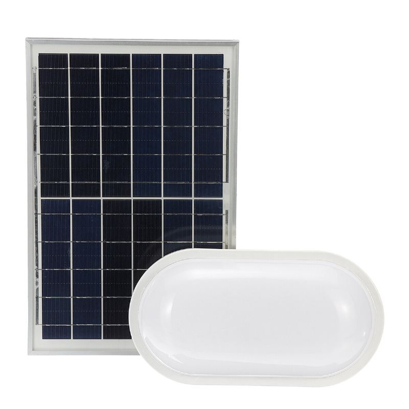 15w/25w Solární Led Stropní Svítidlo Měkký Světelný Efekt Oválná Žárovka Vodotěsná Garáž 2