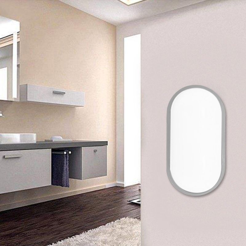15w/25w Solární Led Stropní Svítidlo Měkký Světelný Efekt Oválná Žárovka Vodotěsná Garáž 2