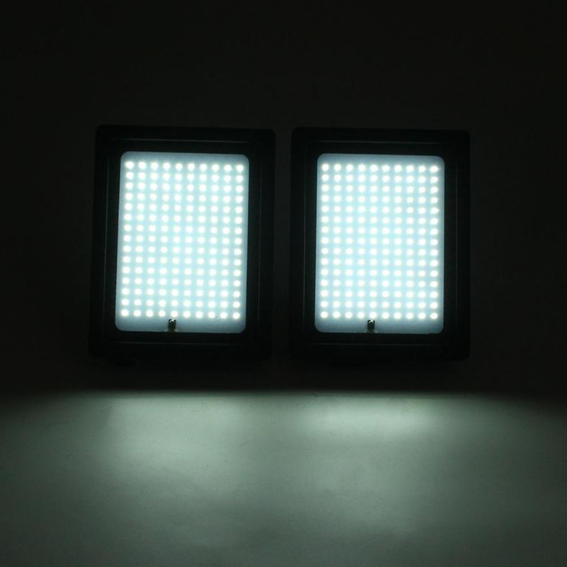 2 Ks 20w Vodotěsné 150 Led Flood Light Dálkové Ovládání Světelný Senzor Solární Světlo