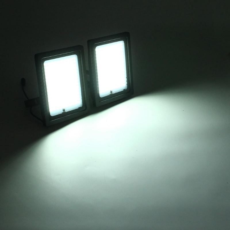 2 Ks 20w Vodotěsné 150 Led Flood Light Dálkové Ovládání Světelný Senzor Solární Světlo