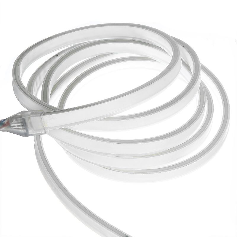 220v Led Pásek 8*16mm Rgb Neon Flex Provazové Světlo 1/5/10m Vodotěsná Led Páska 5050 Led Tube Ip65 Řetězová Lampa Vícebarevná Pro Domácí Kutily Vánoční Dekorace