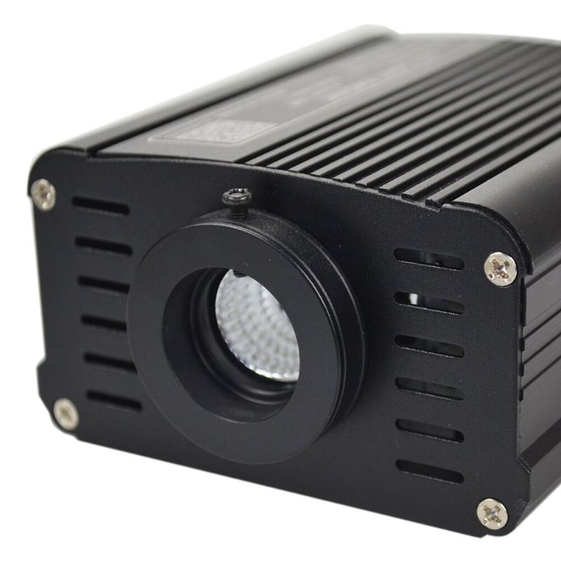 2m 16w Rgb Led Světelný Engine 24key Rf Dálkové Světlo S Optickým Vláknem Led S Kabelem Z Optických Vláken Pmma Pro Stropní Dekorace