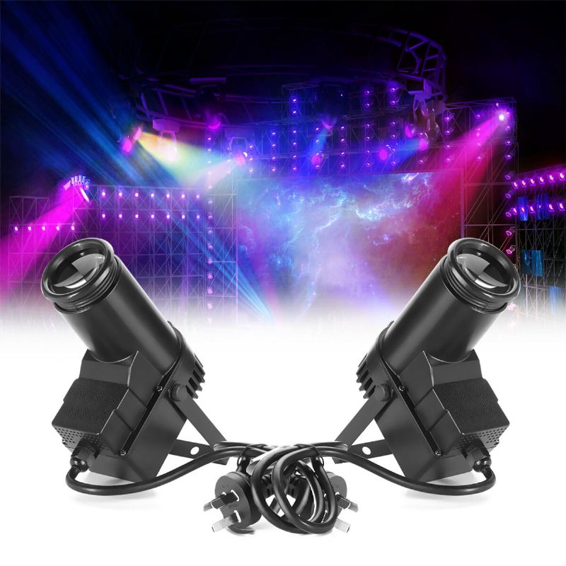 30w Rgbw Led Dmx512 Stage Light Pinspot Beam Spotlight 6ch Pro Dj Disco Party Ktv