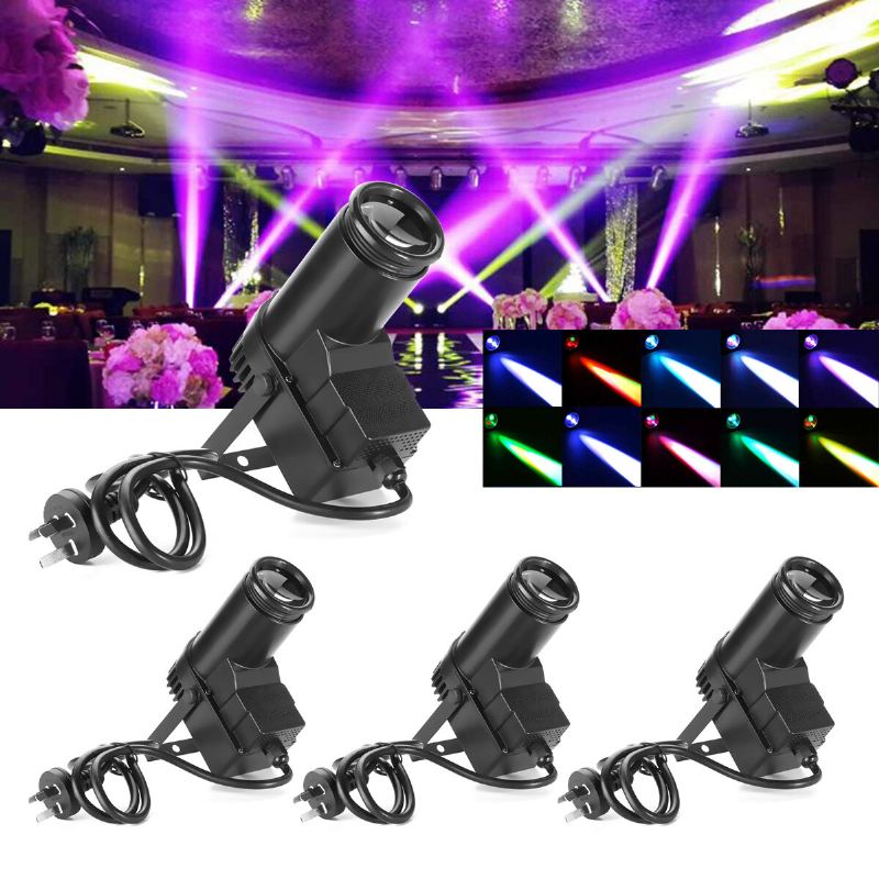 30w Rgbw Led Dmx512 Stage Light Pinspot Beam Spotlight 6ch Pro Dj Disco Party Ktv