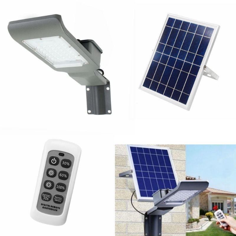 30w Vodotěsné 30 Led Solární Světlo S Nástěnným Přísavným Světlem/dálkovým Ovládáním Pouliční Osvětlení Pro Venkovní Použití