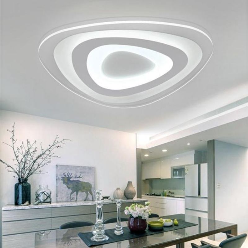 35w Moderní Ultratenké Led Zapuštěné Stropní Svítidlo 3 Barvy Nastavitelné Pro Domácí Obývací Pokoj
