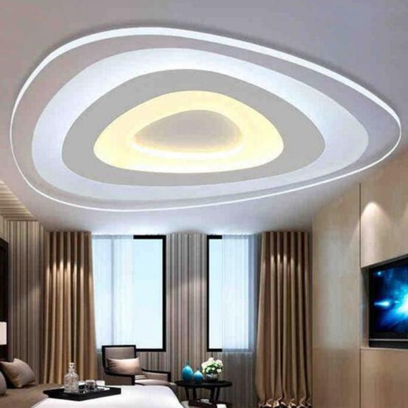 35w Moderní Ultratenké Led Zapuštěné Stropní Svítidlo 3 Barvy Nastavitelné Pro Domácí Obývací Pokoj