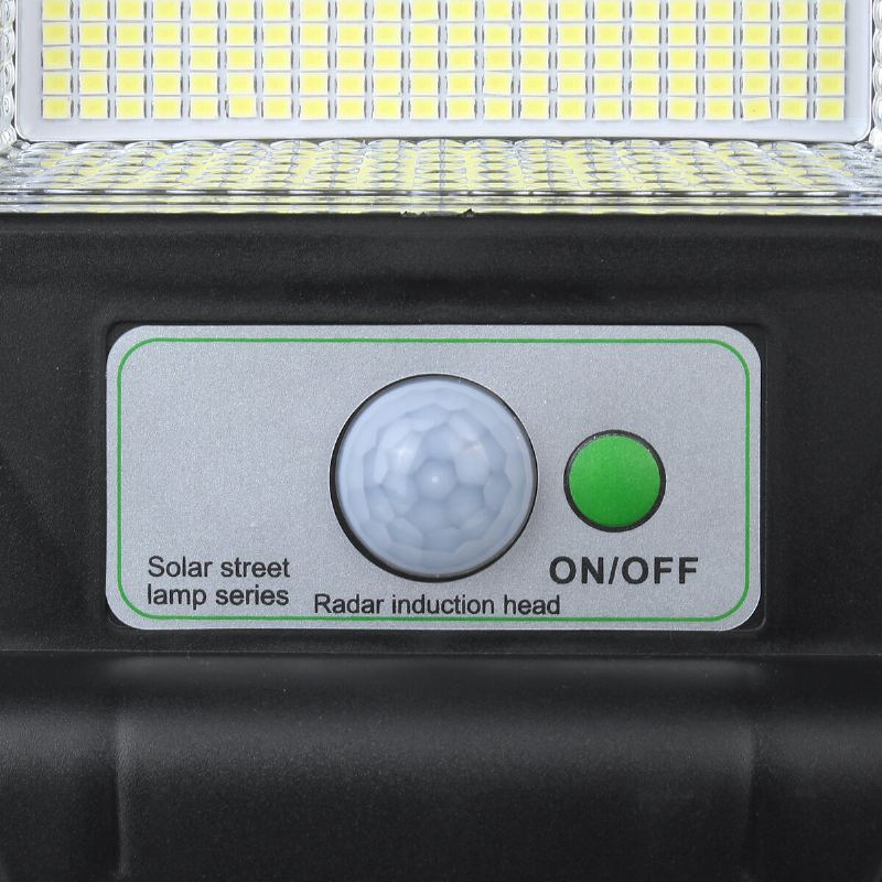 374/748/1122/1496 Led Solární Pir Motion Power Panelová Lampa Venkovní Pouliční Nástěnná Indukční