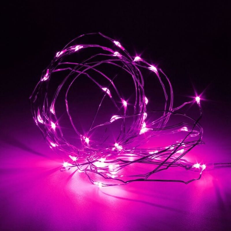 3m Vodotěsná Led Baterie Mini Led Měděný Drát Pohádkový Řetěz Světlo Holiday Light Party Christmas