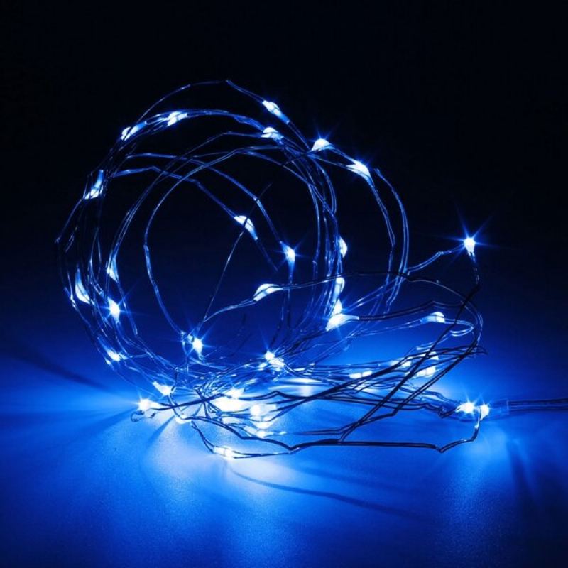 3m Vodotěsná Led Baterie Mini Led Měděný Drát Pohádkový Řetěz Světlo Holiday Light Party Christmas