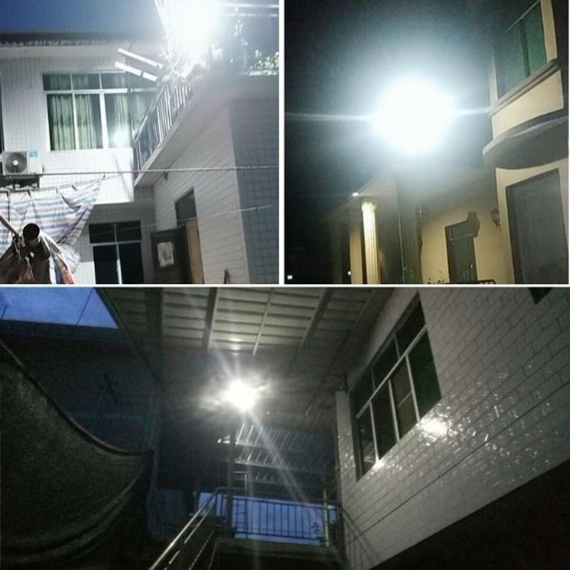 44/170led Solární Nástěnná Svítidla Venkovní Vodotěsná Infračervená Zahradní Lampa Dálkové Ovládání Vodotěsné Indukční Světlo S Časováním