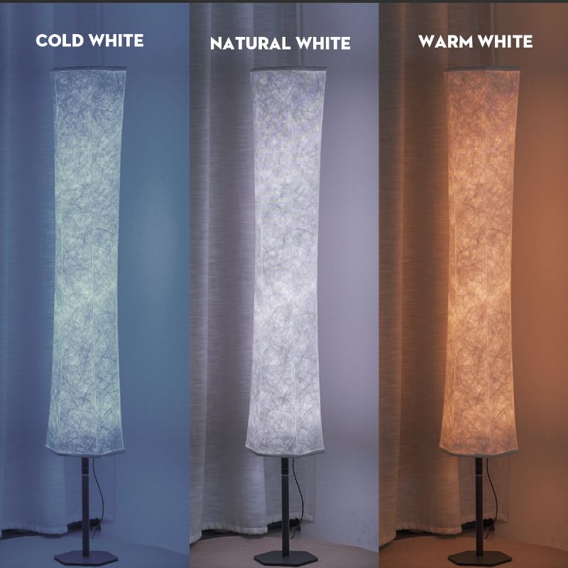 58" Měkké Světlo Moderní Led Stojací Lampa Rgb Barva Měnící Látkové Stínění App+dálkové Ovládání