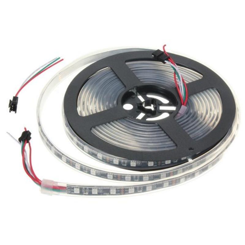 5m 57.5w Dc 12v Vodotěsné Ip67 Ws2811 300 Smd 5050 Led Rgb Vyměnitelné Flexibilní Páskové Světlo