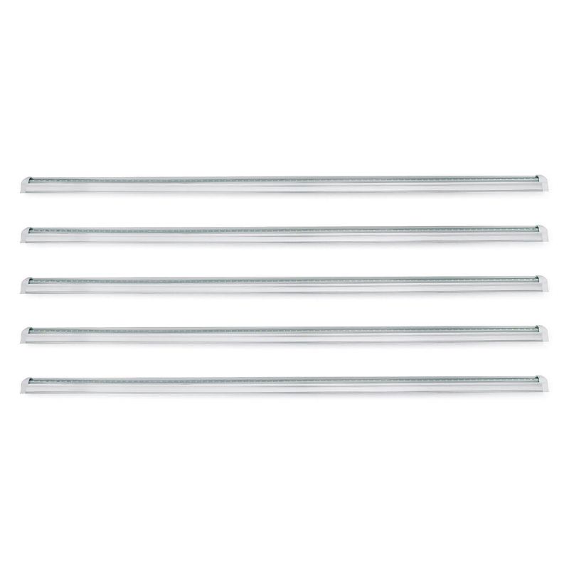 5pcs Ac85-265v 60cm/90cm/120cm T8 V-shape 2835 Led Trubicové Zářivkové Světlo Pro Dílnu Parkování Supermarketů