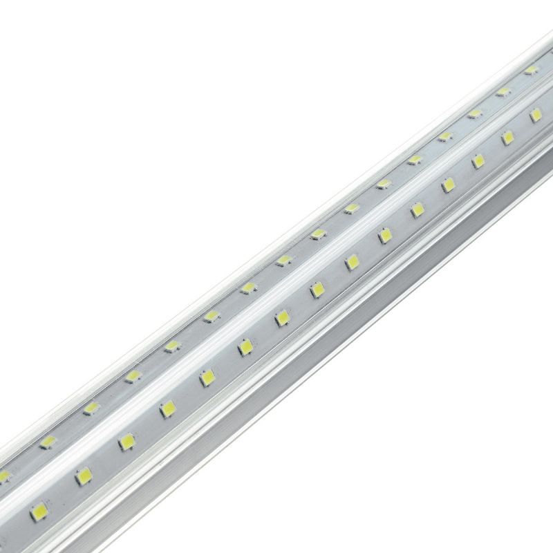 5pcs Ac85-265v 60cm/90cm/120cm T8 V-shape 2835 Led Trubicové Zářivkové Světlo Pro Dílnu Parkování Supermarketů
