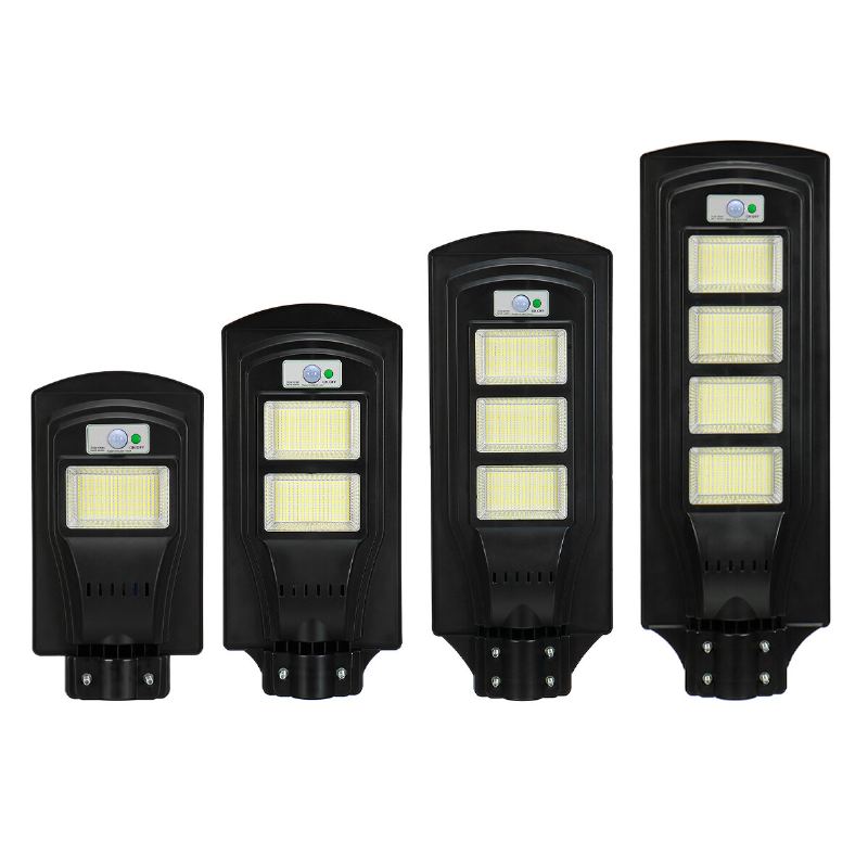 600-2800w Solární Led Pouliční Světlo Pir Pohybové Čidlo Nástěnné Svítidlo S Dálkovým Ovládáním