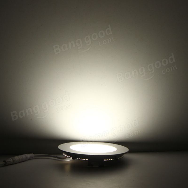 6w Kulatý Stropní Ultra Tenký Panel Led Podsvícení 85-265v