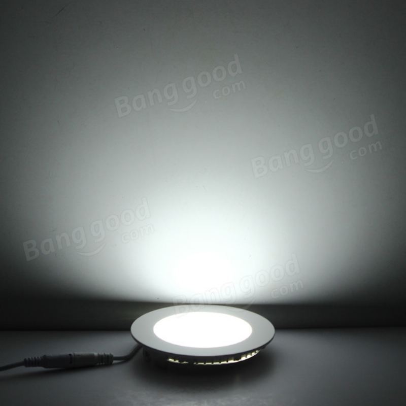 6w Kulatý Stropní Ultra Tenký Panel Led Podsvícení 85-265v