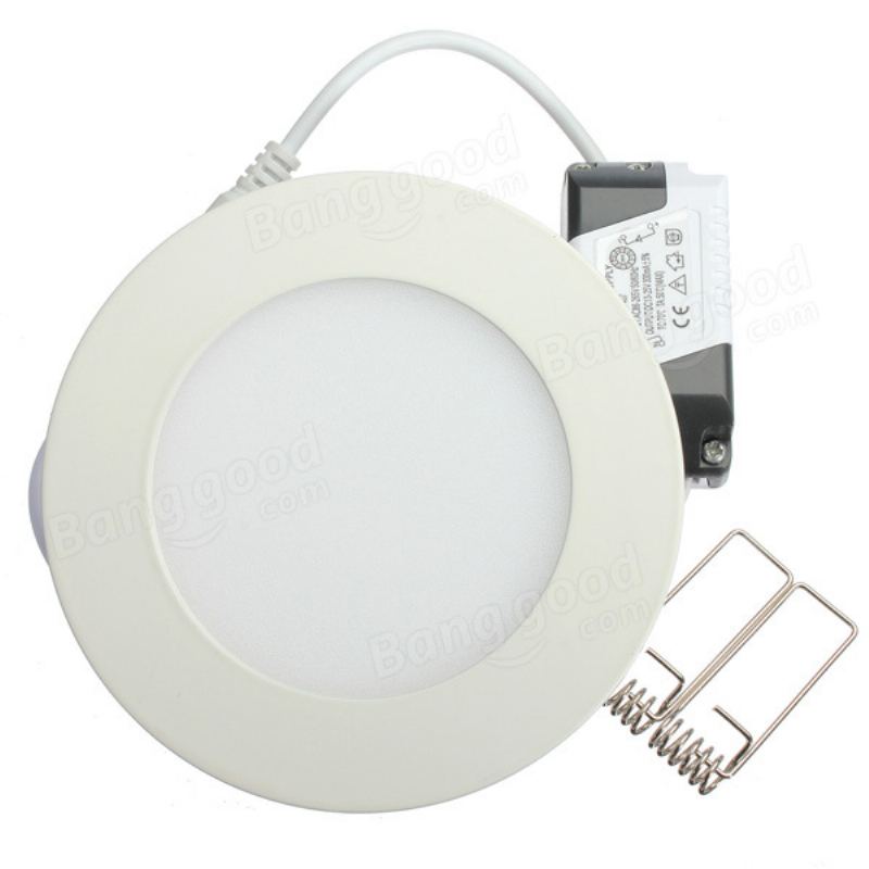 6w Kulatý Stropní Ultra Tenký Panel Led Podsvícení 85-265v