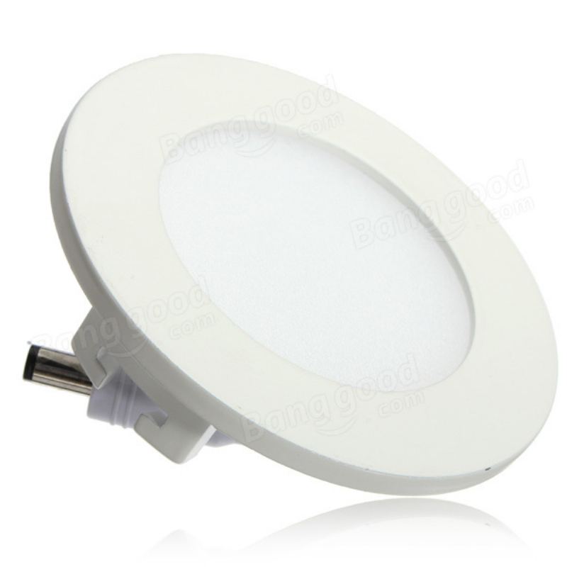 6w Kulatý Stropní Ultra Tenký Panel Led Podsvícení 85-265v
