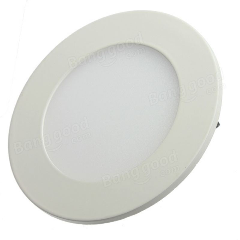 6w Kulatý Stropní Ultra Tenký Panel Led Podsvícení 85-265v