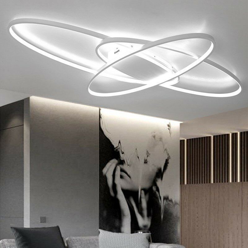 Ac220v-240v 85x62cm Jednoduché Postmoderní Stropní Světlo Atmosférické Led Osvětlení Pro Domácnost Do Obývacího Pokoje Nordic Creative Nové Lampy