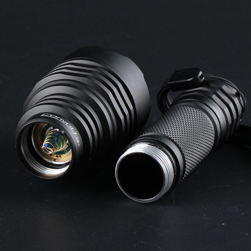 Convoy C8+ Sst40 2000 Lumenů 6500k 5000k 18650 Svítilna Pracovní Venkovní Lovecká Led C8