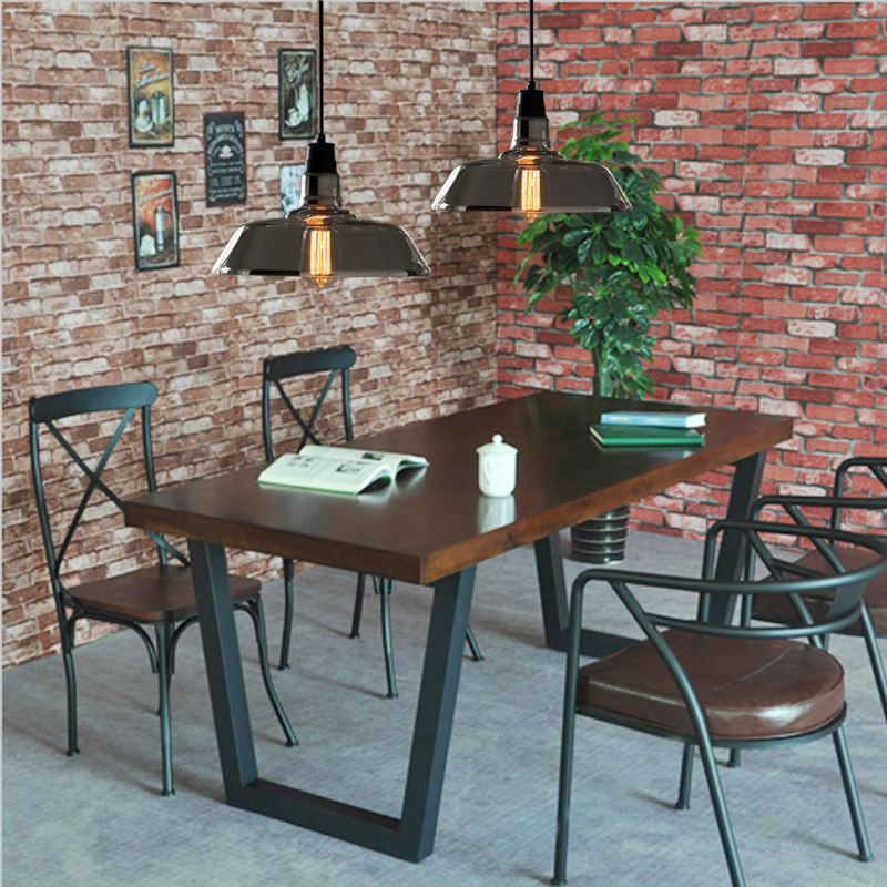 Industriální Retro Vintage Dýmka Skleněná Edisonova Žárovka Závěsné Stropní Svítidlo Do Obývacího Pokoje