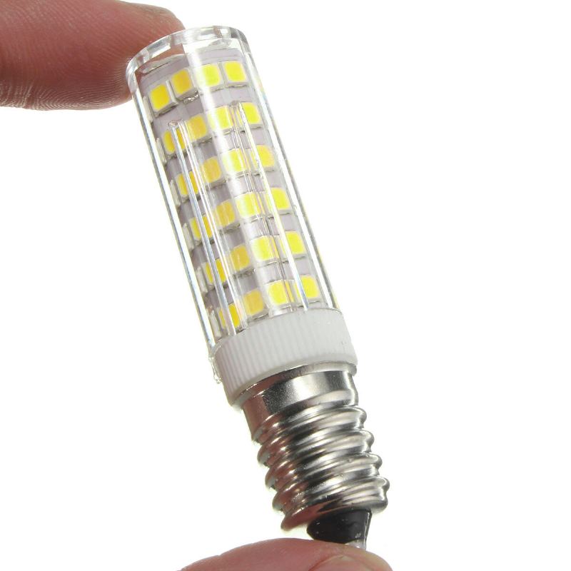 Kingso G9 E14 5.8w 220v Led Halogenová Žárovka 550lm Nestmívatelné 76smd 2835 Světelná Lampa 360°