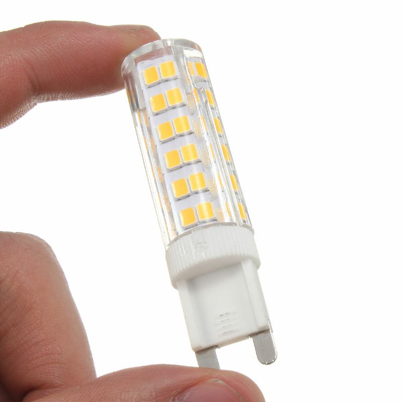 Kingso G9 E14 5.8w 220v Led Halogenová Žárovka 550lm Nestmívatelné 76smd 2835 Světelná Lampa 360°
