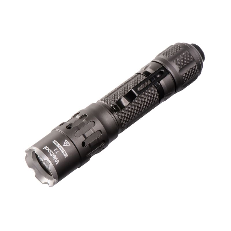 Kompaktní Taktická Svítilna Edc Weltool T2 "elegant Panther" 1730lm Dodává Se S Baterií Mini Led 18650 Pro Venkovní Lov Střelba Kempování Rybaření