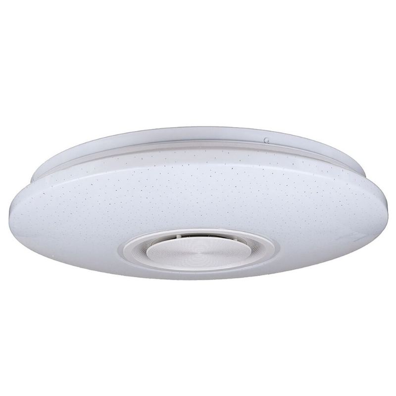 Moderní 60w Rgb Led Stropní Světlo Bluetooth Music Speaker Lamp Dálkové Ovládání App