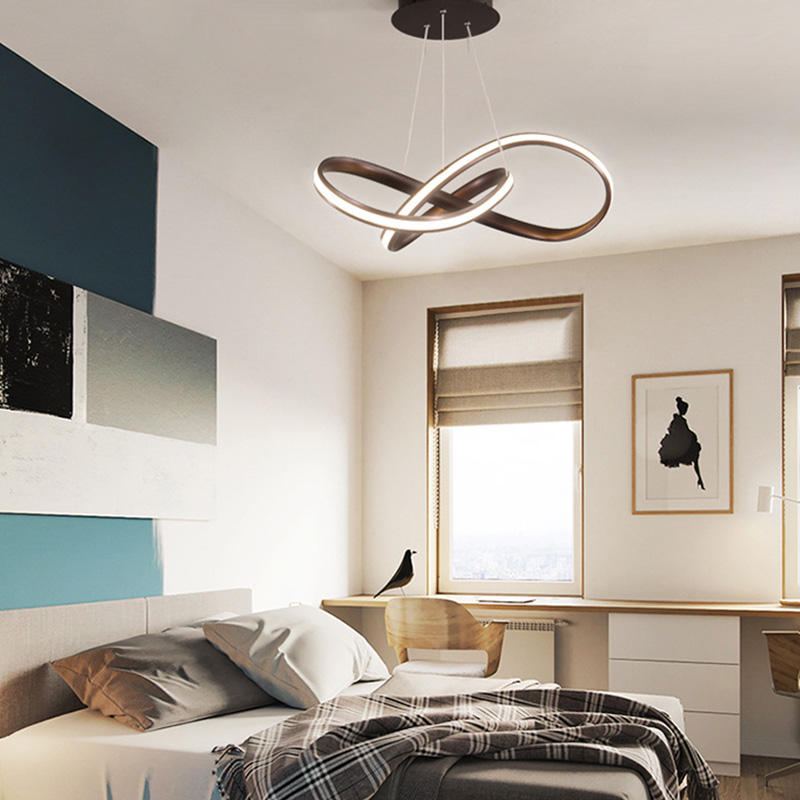 Moderní Umění Led Stropní Závěsné Světlo Lustrové Svítidlo Dekor Do Obývacího Pokoje