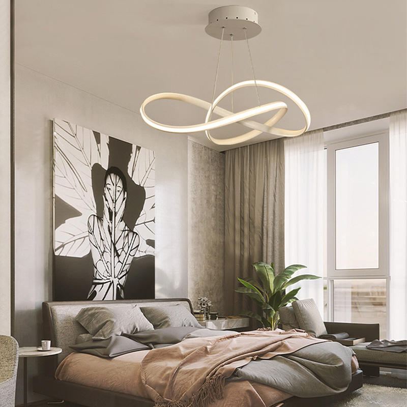 Moderní Umění Led Stropní Závěsné Světlo Lustrové Svítidlo Dekor Do Obývacího Pokoje