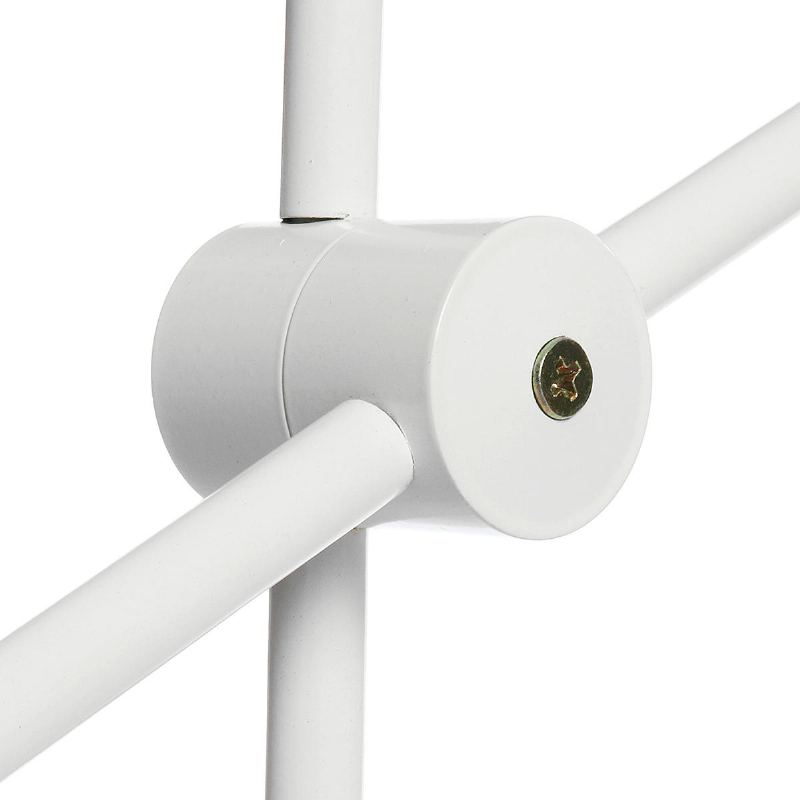 Nordic Style 4-hlavé Zapuštěné Stropní Svítidlo Lustr Moderní Minimalismus Kovová E26 E27 Základna Závěsná Lampa Závěsné Ac110-240v (bez Žárovky)