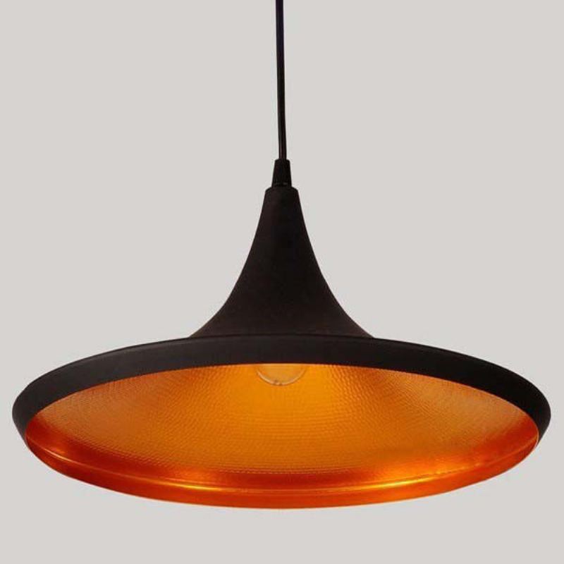 Přívěsek Beat Copper Shade Black/white Instrument Light 110-220v