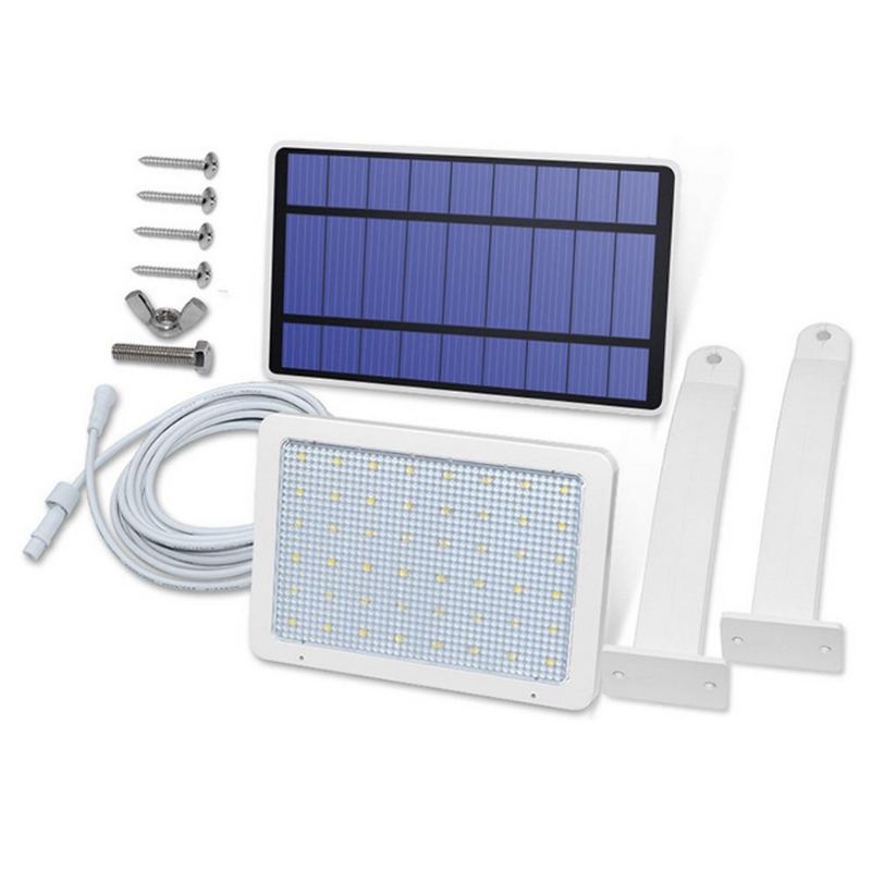 Solární Panel Led Světelný Senzor Wall Street Lamp Nastavitelný Světlomet Vodotěsný Pro Venkovní Trávník