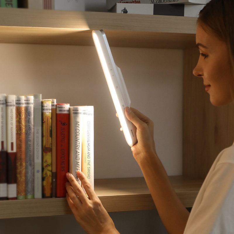 Stolní Lampa Baseus Závěsná Magnetická Led Nabíjecí Plynule Stmívající Světlo Do Skříně Noční Do Šatní