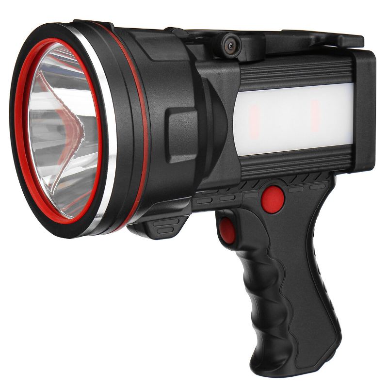 Super Jasná Led Svítilna Usb Nabíjecí 2 Režimy Reflektor Pracovní Světlo Světlomet Rybaření Lov