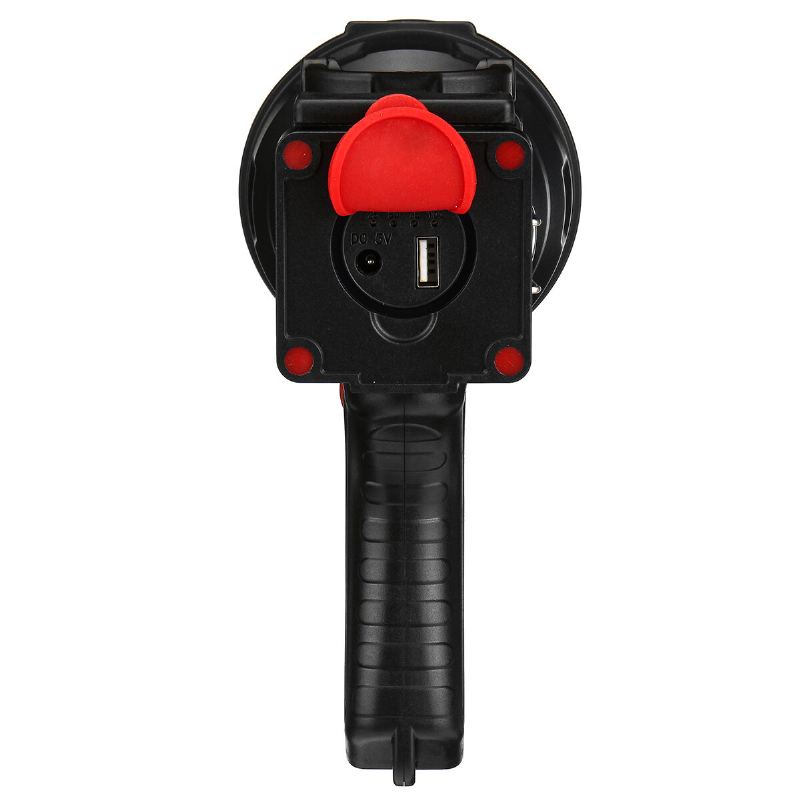 Super Jasná Led Svítilna Usb Nabíjecí 2 Režimy Reflektor Pracovní Světlo Světlomet Rybaření Lov