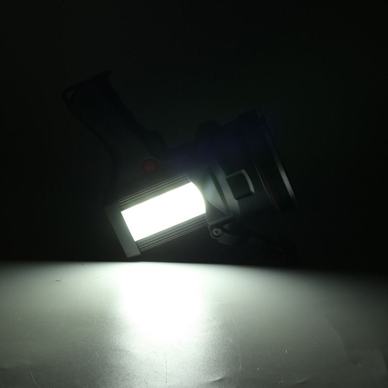Super Jasná Led Svítilna Usb Nabíjecí 2 Režimy Reflektor Pracovní Světlo Světlomet Rybaření Lov