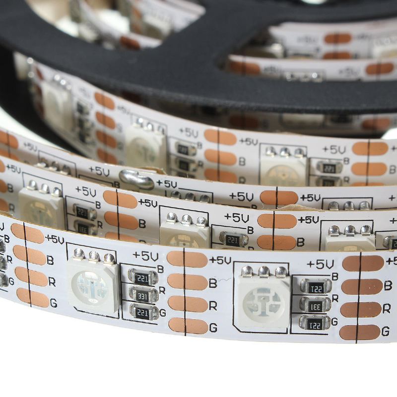 Usb Dc5v Smd5050 Rgb Led Bílá Páska Na Tv Páskové Podsvícení S Dálkovým Ovladačem Nevodotěsné