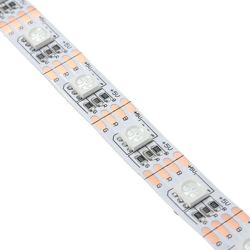 Usb Dc5v Smd5050 Rgb Led Bílá Páska Na Tv Páskové Podsvícení S Dálkovým Ovladačem Nevodotěsné