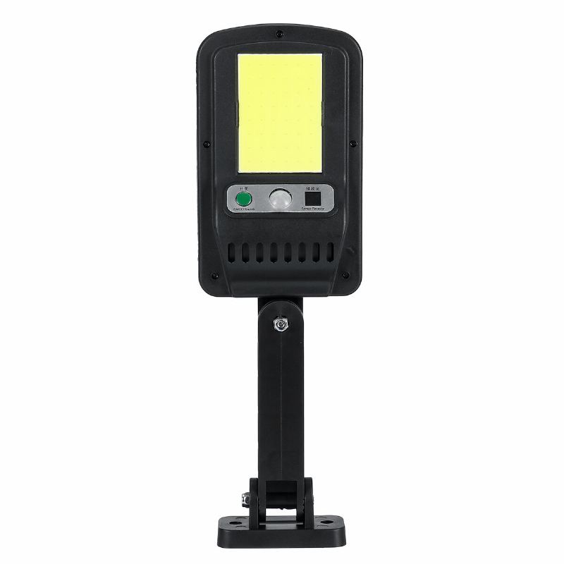 Venkovní Solární Led Pouliční Světlo Vodotěsná Nástěnná Lampa Smart Remote Control Upgrade 48 Cob Garden Square Highway Light